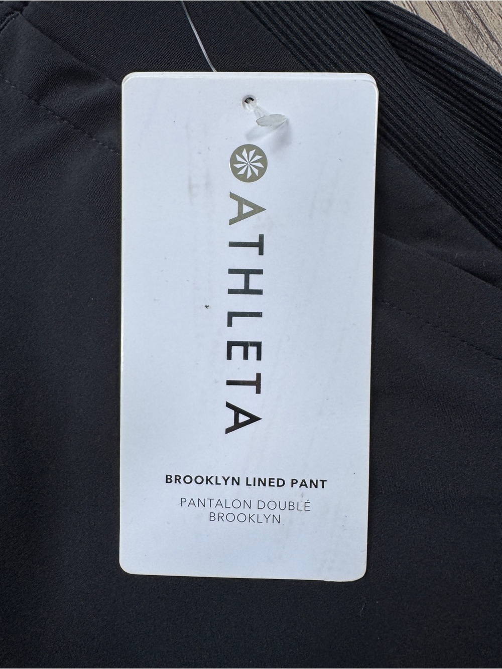 Athleta Brooklyn Lined Pant Black Size 6 NWT Tall - Picture 8 of 14